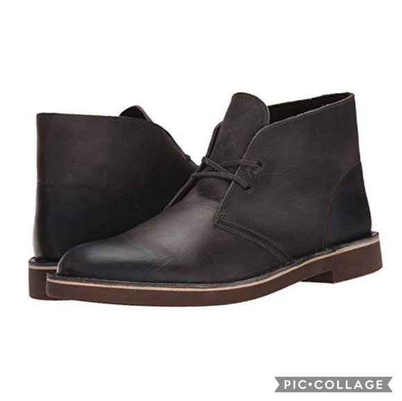 clarks bushacre 2 mens grey